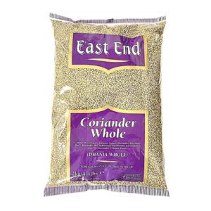 East End Coriander (Dhania Whole) 2KG