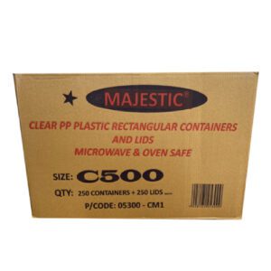 Majestic C500ml Containers and Lids