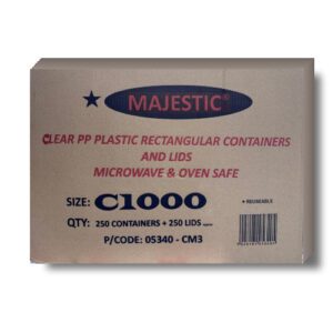 Majestic C1000ml Containers and Lids