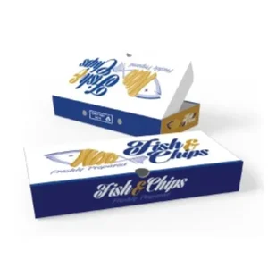 Fish & Chips Box x100 (S, M, L)