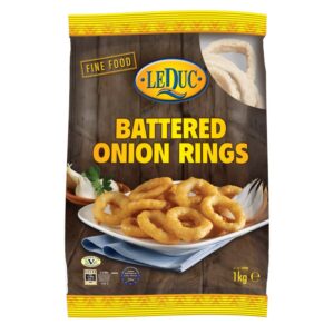 Leduc battered onion rings 6x1kg