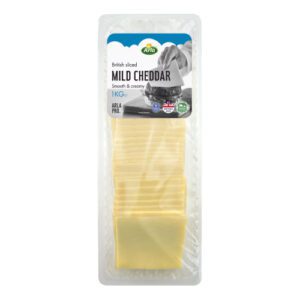 Arla Mild Cheddar Slices 1kg