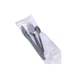 Black Cutlery Set x500