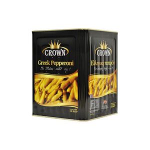 Crown Greek Pepperoni Chilli Pickle 15kg (Tin)