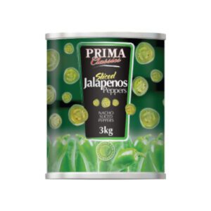 Prima Sliced Jalapenos 3kg Tin