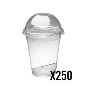 12oz Smoothie Cups & Lids x250